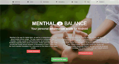 Desktop Screenshot of menthal.org